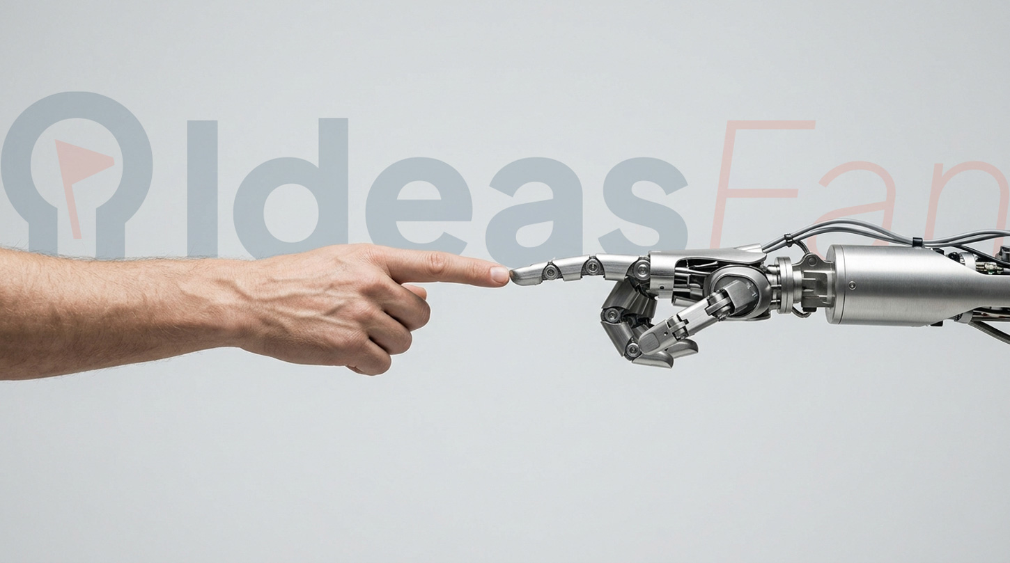 mano-robotica-y-humana
