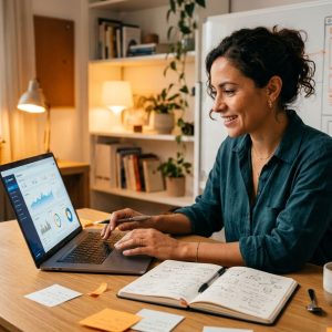 emprendedora-trabajando emprendedora-trabajando